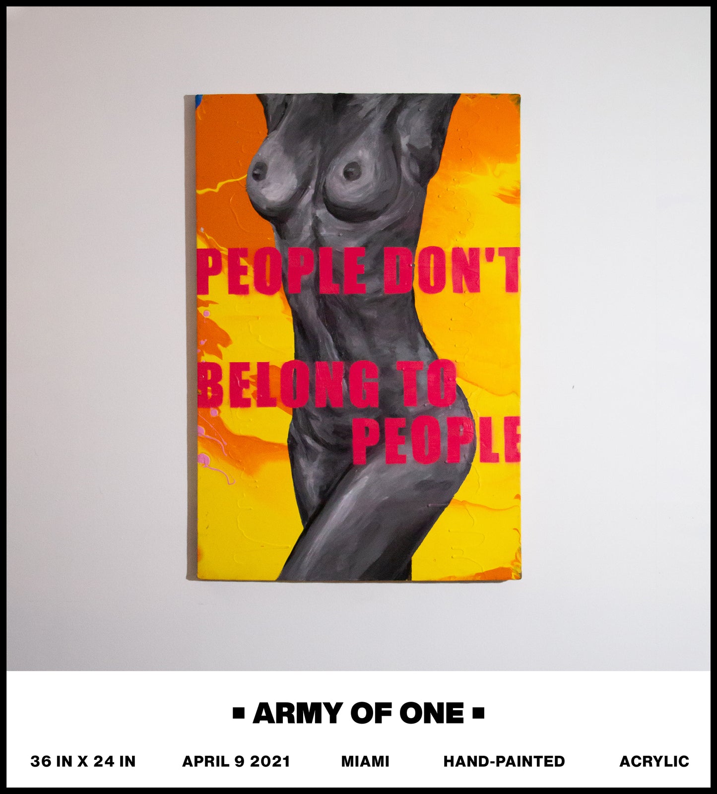 ARMY OF ONE