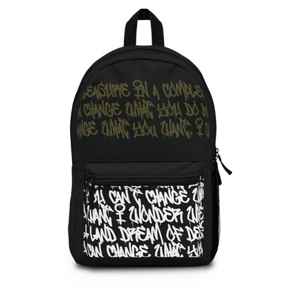 Graffiti Script Backpack